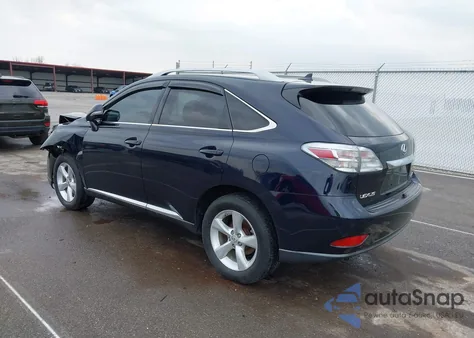 2010 Lexus Rx 350 z USA, uszkodzony, nr VIN 2T2BK1BAXAC053936